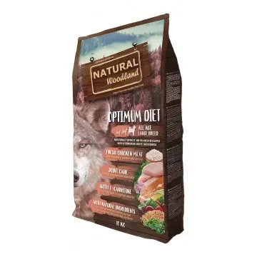 Natural Woodland Receta Optimum Large Breed - 10 Kg