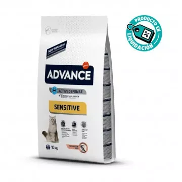Advance Cat Adult Salmon and Rice Sensitive - 10 Kg