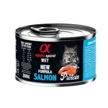 Alpha Spirit Húmedo Lata 200 gr Protein para Gatos - Ibérico