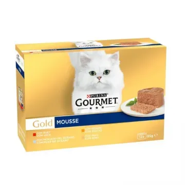 Purina Lata para gatos GOURMET GOLD Mousse Surtido Multipack