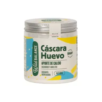 Wild Balance CÁSCARA DE HUEVO ORGÁNICO suplemento para perros y gatos - 140 gr
