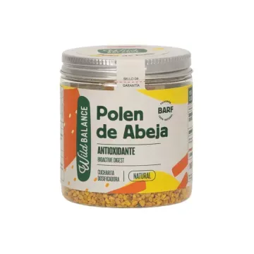 Wild Balance POLEN DE ABEJA ORGÁNICO suplemento para perros y gatos - 100 gr
