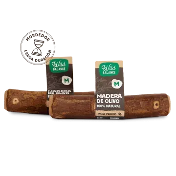 Wild Balance MADERA DE OLIVO Mordedor Natural para perros