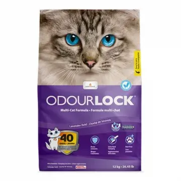 Intersand Odourlock Lavanda Arena Aglomerante para Gatos - 12 Kg