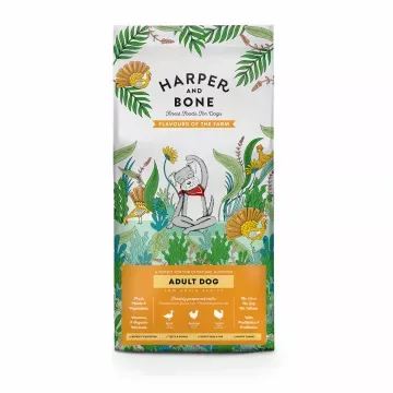Harper and Bone Dog Adult Medium & Large Flavours Farm - 12 Kg