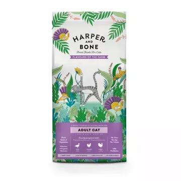 Harper and Bones Cat Adult Flavours Farm - 5 Kg