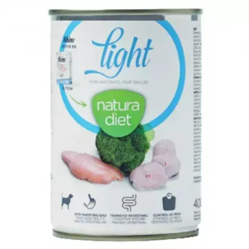 Natura Diet Lata Dog Light - Pack 6 x 400 gr