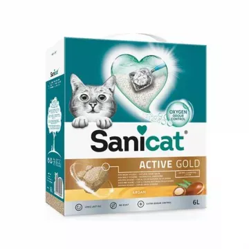 Sanicat Active Gold Arena Para Gatos Aroma Argán