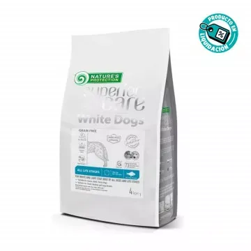NATURE'S Protection SC White Dog Adult All Breed GF Pescado - 10 Kg