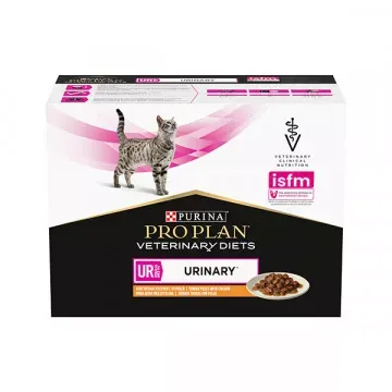 Purina Pro Plan Veterinary Diets Gato Urinary Pollo 85 gr - 10 x 85 gr