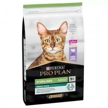 Purina Pro Plan Cat Adult Sterilised Renal Pavo - 10 Kg