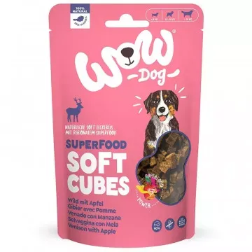 Wow Snacks Cubos de Venado con Manzana - 150 gr