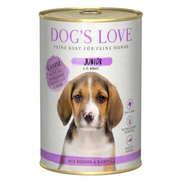 Dog´s Love Lata para Perros Junior 400 Gr - Cordero