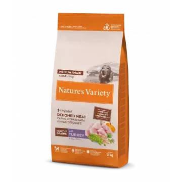 Nature's Variety Healthy Grain Medium/Maxi Adult Turkey - 12 Kg