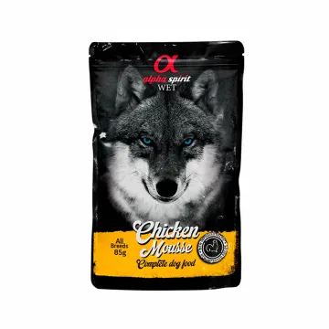 Alpha Spirit Pouch Paté para Perros 85 gr - 24 x 85 gr