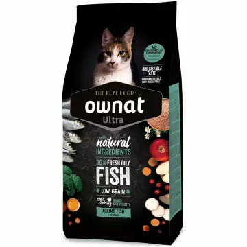 Ownat Cat Ultra Ageing Fish - Pack 2 x 3 Kg