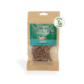 Wild Balance WILD SNACKS Premios Naturales Funcionales para Perros 75 Gr - Light de Pavo