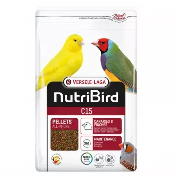 Versele-Laga NutriBird C15 Pienso Para Canarios y Exóticos - 10 Kg