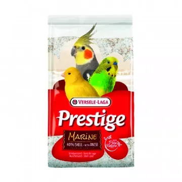 Versele-Laga Prestige Marine Arena de Conchas Y Anís Para Pájaros - 5 Kg