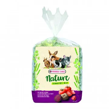 Versele-Laga Nature Timothy Heno Para Roedores Sabor Tomate - 4 X 500 Gr
