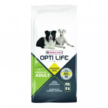 Versele-Laga Opti Life Adult Medium Comida Para Perros - 12,5 Kg