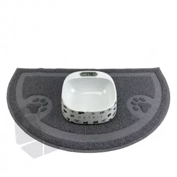 Alfombrilla anti-deslizante PVC Gris