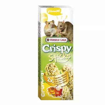 Versele-Laga Sticks Crispy Palomitas y Miel para Hamsters y Ratas - 3 x 110 gr