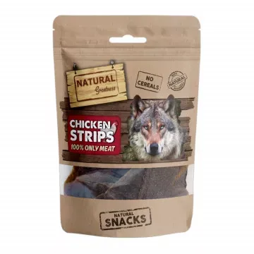 Natural Greatness Snacks Only Meat Chicken Strips - 70 gr