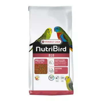 Versele-Laga NutriBird B18 Pienso Para Periquitos y Agapornis - 10 Kg