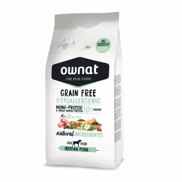 Ownat Prime Grain Free Hypo Iberian Pork - 12 Kg