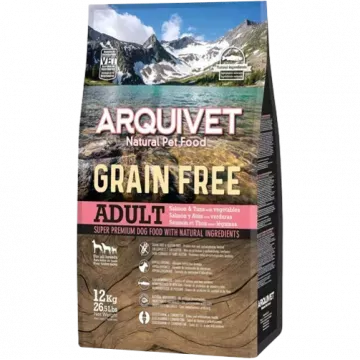 Arquivet Dog Grain Free Salmon - Pack 2 x 12 Kg