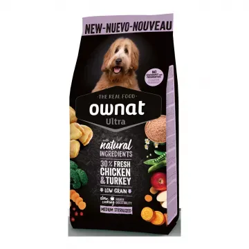 Ownat Ultra Medium Sterilized - 3 Kg