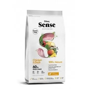 Dibaq Sense Grain Free Pollo & Pato - 12 Kg