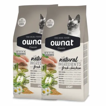 Ownat Cat Classic Light - Pack 2 x 4 Kg