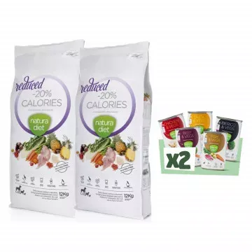 Natura Diet Reduced -20% Calories - PACK 2 x 12 Kg