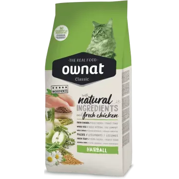Ownat Cat Classic Hairball - 4 Kg