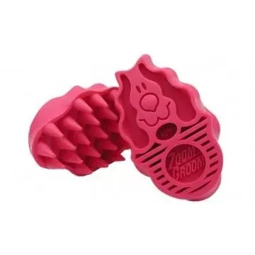 KONG Cepillo de Goma Perros Zoom Groom