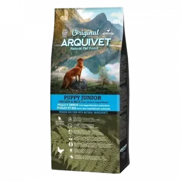 Arquivet Dog Original Puppy Junior Pollo y Arroz - 12 Kg