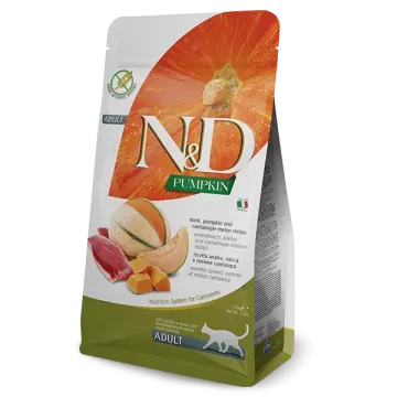 Farmina N&D Pumpkin Cat Adult Pato y Melón - 5 Kg