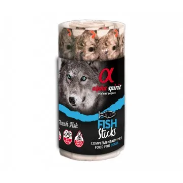 Alpha Spirit Ristra de Barritas para Perros 16 unid. - Pescado