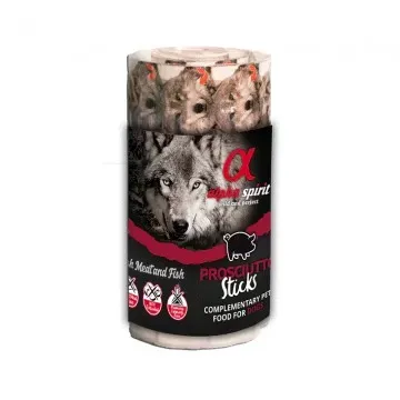 Alpha Spirit Ristra de Barritas para Perros 16 unid. - Jamón