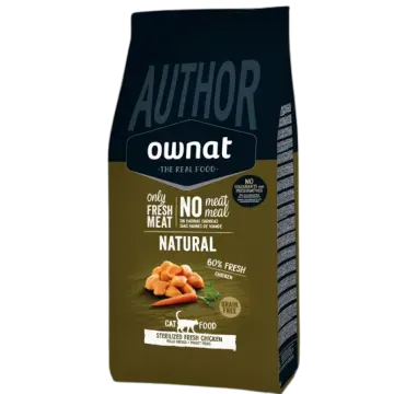 Ownat Cat Author Sterilized Fresh Chicken - 3 Kg