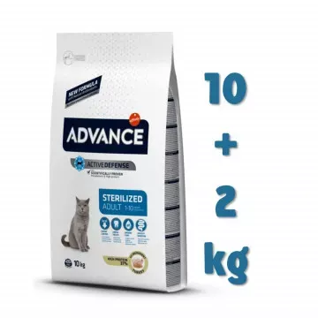 Advance Cat Sterilized Turkey - 10 Kg