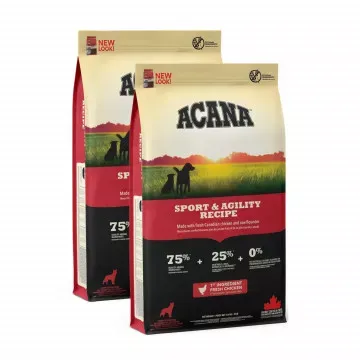 Acana Sport & Agility Dog - 2 x 17 Kg