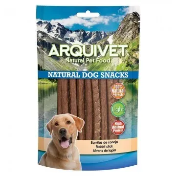 Arquivet Snack Natural Light en Barritas de Conejo - 100 gr