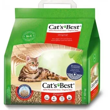 Cat´s Best Original. Arena Ecológica Aglomerante para Gatos - 4,3 Kg