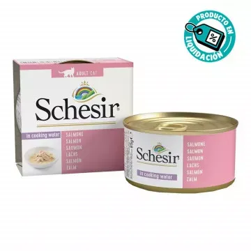 Schesir Lata Gato de Salmón al Natural 85 gr