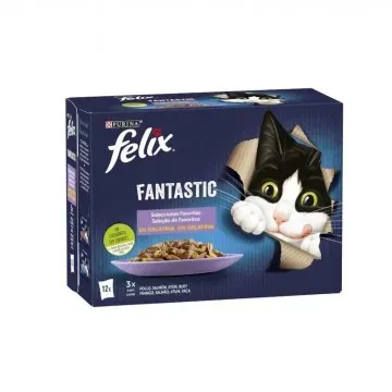 Felix Fantastic Selecciones Favoritas sobres en Gelatina - 12 x 85gr