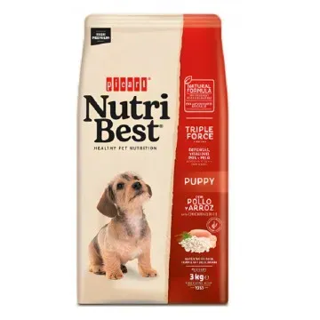 Picart Nutribest Puppy Chicken and Rice - Pack 2 x 15 Kg