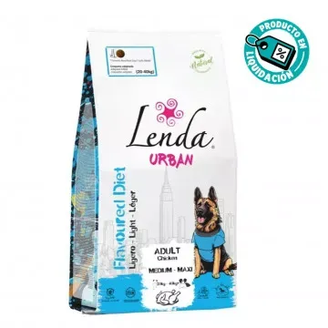 Lenda Urban Adult Medium-Maxi Light Flavoured Diet - 15 Kg